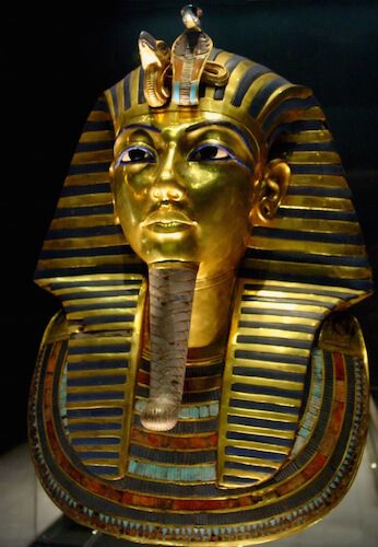 King Tut’s infamous gold Death Mask.