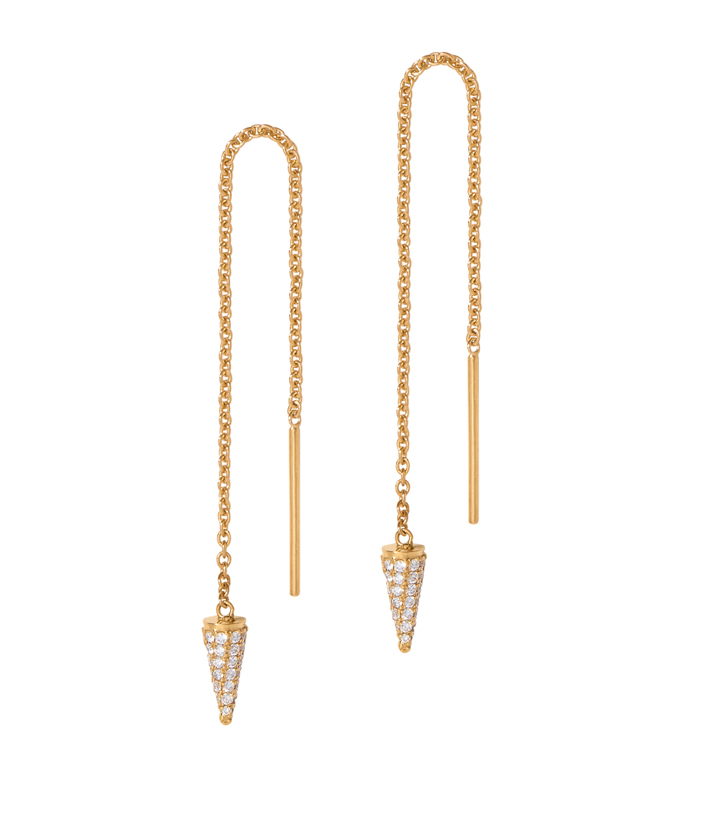 Box Chain Threader Earrings – J&CO Jewellery