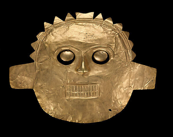 Funerary Mask, Columbia, 100 B.C. – 300 A.D.