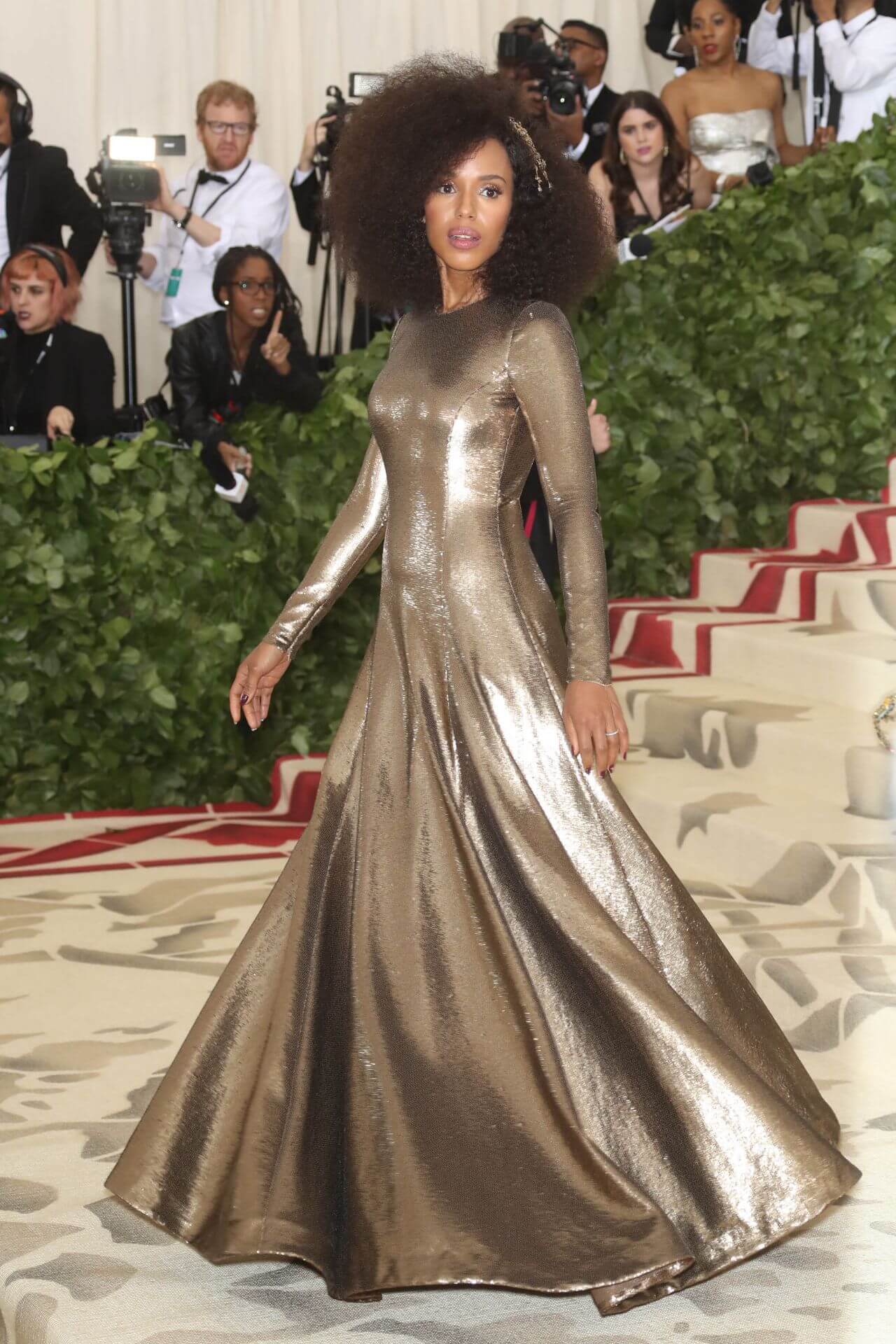 Kerry Washington in Ralph Lauren.