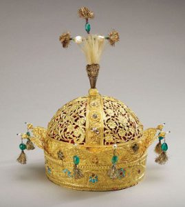 Gold Mughal Crown