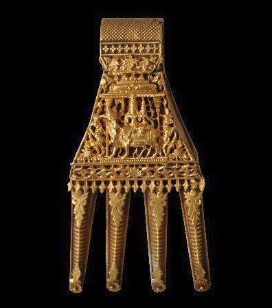 Gold Marriage Pendant, 19th century