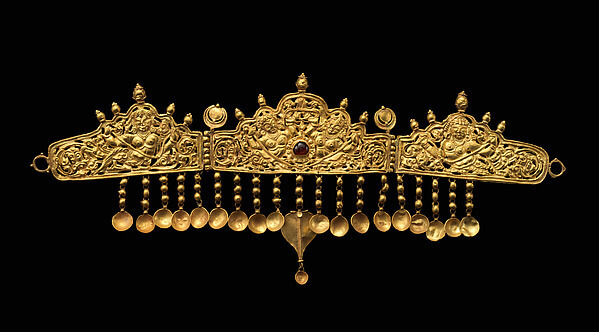 Diadem with Kinnaris, 9th – 10th century, AD