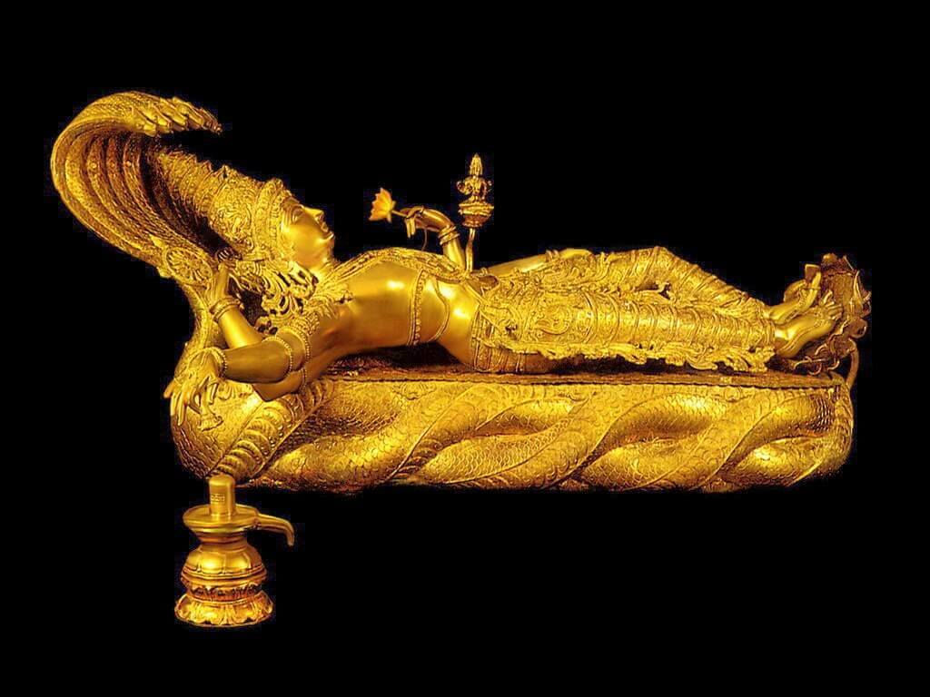 Gold artifact from the Golden Temple.