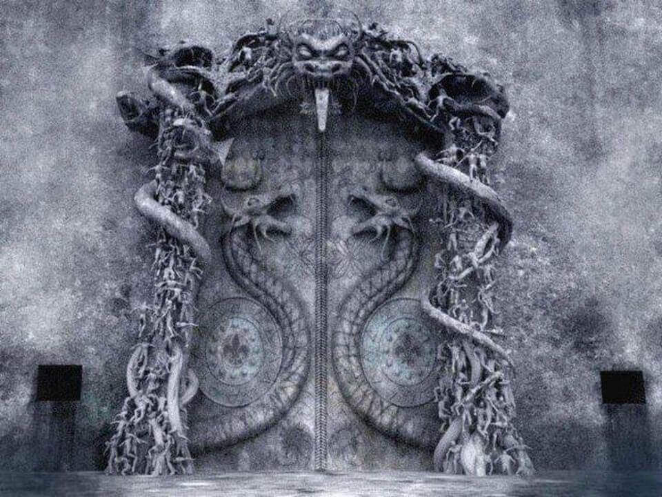 The secret door to Vault B of the Padmanabhaswamy Temple.